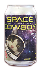 Space Cowboy IPA can