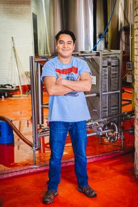Philadelphia Brewing Co: Augustine, our head brewer in the brewery