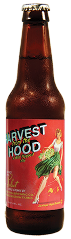 Philadelphia Brewing Co: Harvest from the Hood wet hopped ale bottle