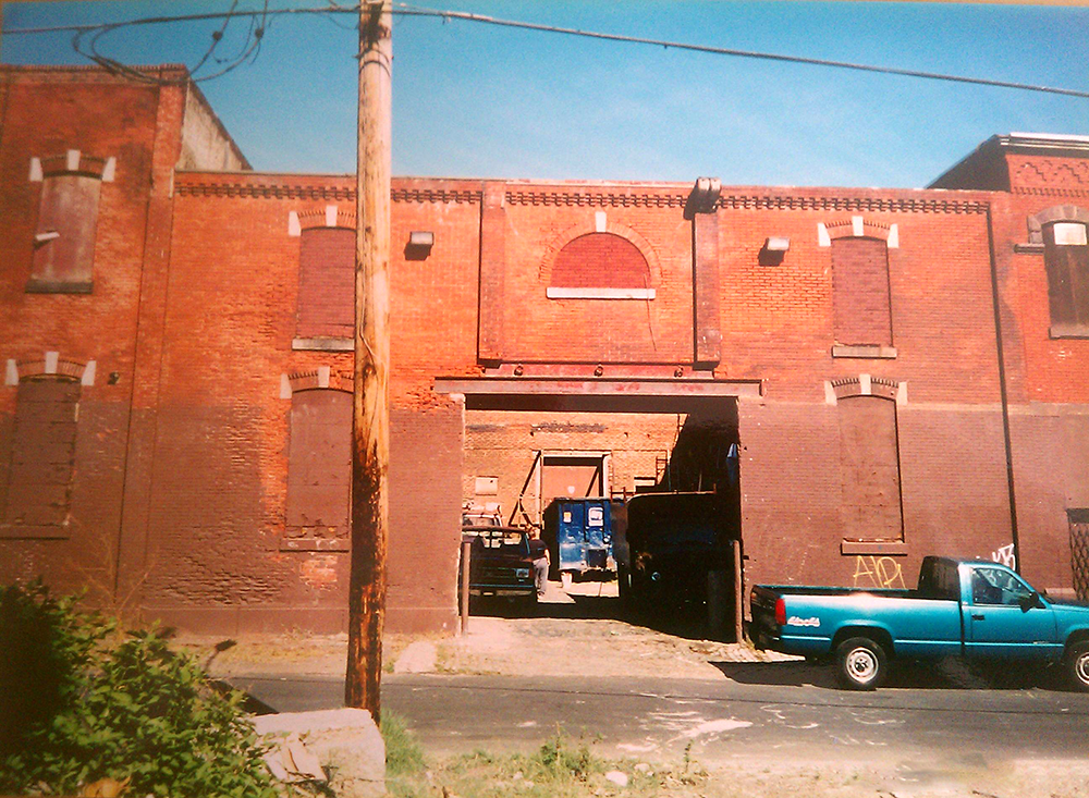 Philadelphia Brewing Co early days looking toward todays courtyard