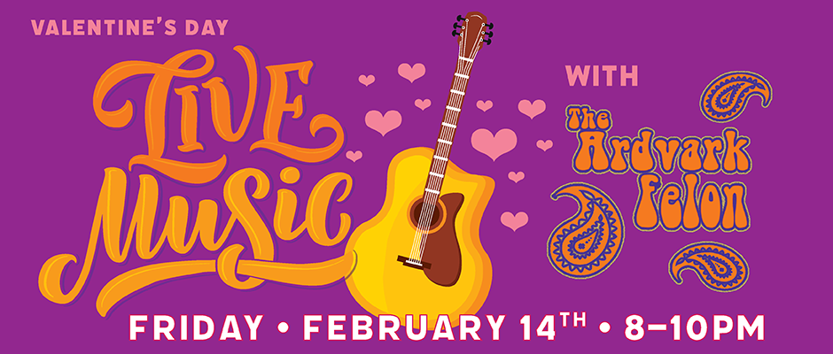 LIVE MUSIC on Valentine's Day